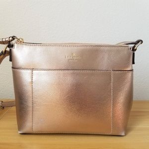 ⛄SALE⛄ Kate Spade Holiday Lane Crossbody Rose Gold